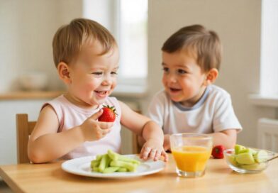 Como Envolver Os Filhos Em Hábitos Saudáveis Desde Cedo